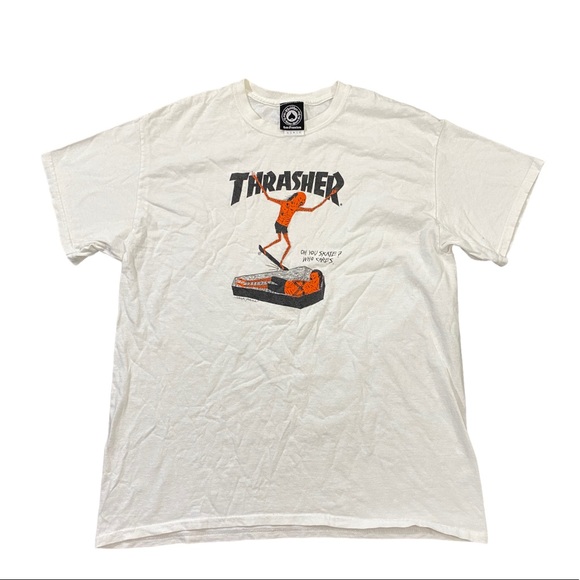 Thrasher Other - THRASHER Oh You Skate? Who Cares Mens Shirt